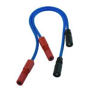  ACCEL 171098 B 8mm Blue Spark Plug Wire Automotive