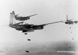 Air Force B 26s bombing North Korea photo picture  