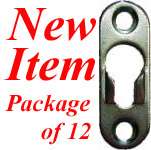 2721 ZINC PLATED STEEL KEYHOLE FASTENER, Package / 12  