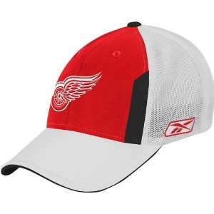  Reebok Detroit Red Wings Red 2008 NHL Draft Day Flex Fit 