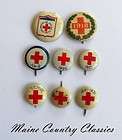 1917 World War I Safety First Matchbook WWI Red Cross  
