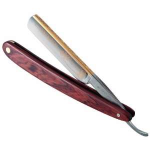 Dovo Forestal Straight Razor, Cocobolowood Handle, Carbon Steel 