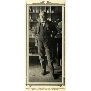   Famous Inventor Scientist   Original Halftone Print