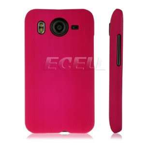     HOT PINK HARD SHELL BACK CASE COVER FOR HTC DESIRE HD: Electronics
