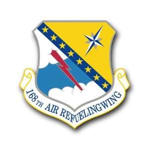  US Air Force 168th Air Refueling Wing Decal Sticker 5.5 