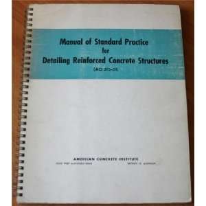 of Standard Practice for Detailing Reinforced Concrete Structures ACI 