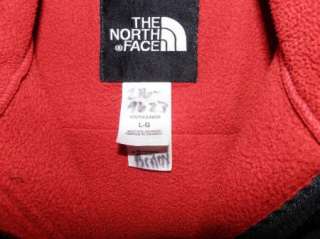 THE NORTH FACE BOYS DENALI RED / GREY Youth Large Boys or Girls  