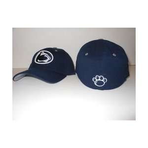 Penn State Nittany Lions Fitted Hat Navy W Paw  Sports 
