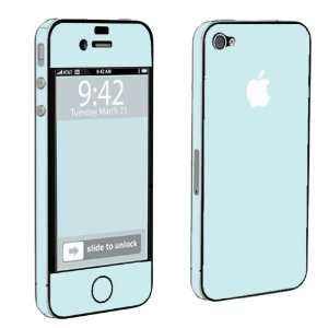   Body Vinyl Protection Decal Skin Ice Blue: Cell Phones & Accessories