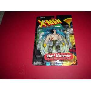  Robot Wolverine Action Figure with Robotic Arm Weapons 