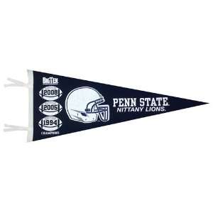   Penn State : Big Ten Coll. Pacific Champion Pennant: Sports & Outdoors