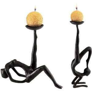  Les Acrobates Sculptural Candleholders