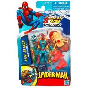   Spider Man: 3 Inch Dive Attack Spider Man Action Figure: Toys & Games