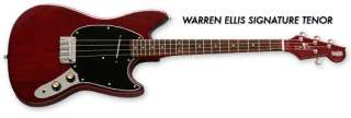 Eastwood Electric Tenor Guitar   Warren Ellis Signature   Dark Cherry 