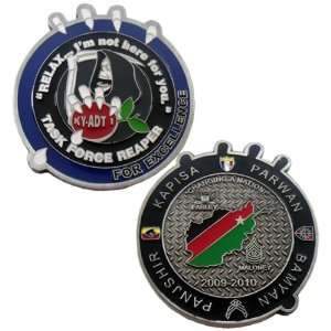 Task Force Reaper Challenge Coin