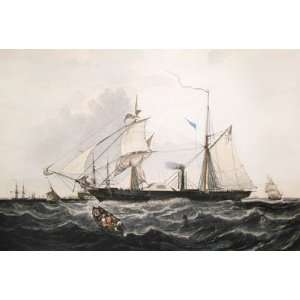  HMS Cyclops Etching Knell, William Adolphus Paprill, HR 