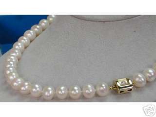 Freshwater white pearls No. pearls 41 Pearl size 10 mm   11 mm Pearl 