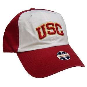  USC Trojans Franchise Fitted NCAA Cap (Large) Maroon 