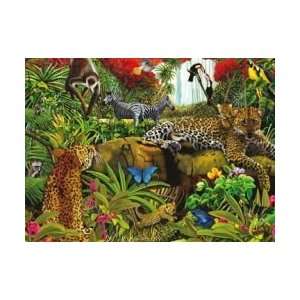  100 Piece Wild Jungle Puzzle Toys & Games