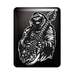  iPad Case Black Grim Reaper Heavy Metal Rock Player 
