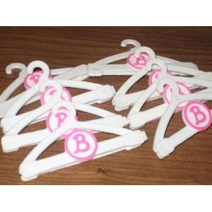  SET OF 8 BARBIE DOLL CLOTHES HANGERS: Everything Else