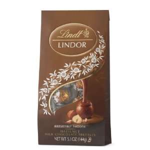 Lindt Chocolate Lindor Hazelnut Chocolate Bag, 5.1 Ounce:  