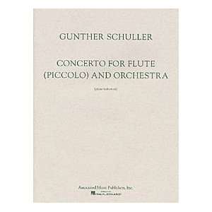  Concerto for Flute (Piccolo) and Orchestra Score and Parts 