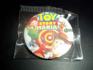   Toy Story 1 2 3 Pins Badges Buttons Mania Buzz Lightyear Woody  