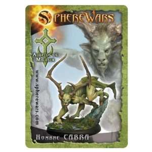    SphereWars Miniatures   Malesur Adepts Goat Man Toys & Games