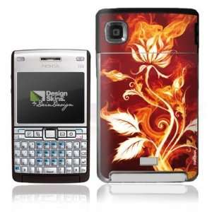  Design Skins for Nokia E61i   Burning Rose Design Folie 