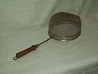 Vintage sifter/strainer​/colander TIN Kitchen Utensil he