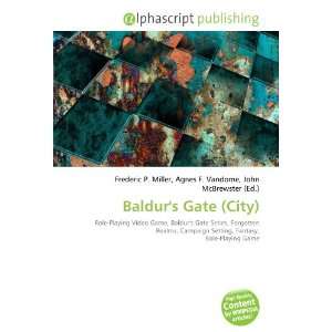  Baldurs Gate (City) (9786134079907) Frederic P. Miller 