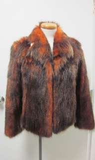 Womens Sz 4 Brand New Opossum Fur Jacket Coat SALE  