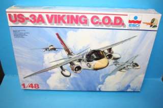 48 US 3A VIKING ESCI plane Model Kit MISB  