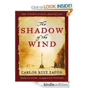 The Shadow of the Wind Carlos Ruiz Zafón  Kindle Store