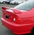 Honda Civic Painted OE Sty Spoiler Wing Rallye Red R513 (Fits Civic)