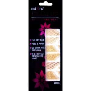  Adoro Glam up Instant Nail Wrap #001 2012/58 Beauty