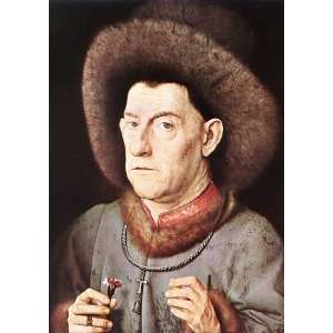  Hand Made Oil Reproduction   Jan van Eyck   24 x 34 inches 