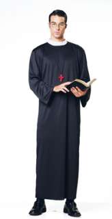 Priest Holy Father Pastor Adult Mens Halloween Costume  