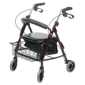  Lifestyle Mobility Aids Royal Petite 4 Wheel Walker, Laser 