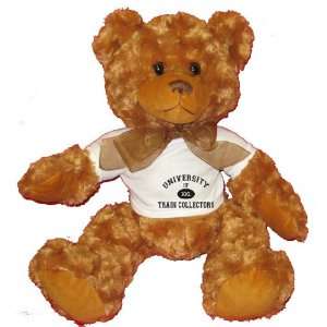   XXL TRAIN COLLECTORS Plush Teddy Bear with WHITE T Shirt: Toys & Games