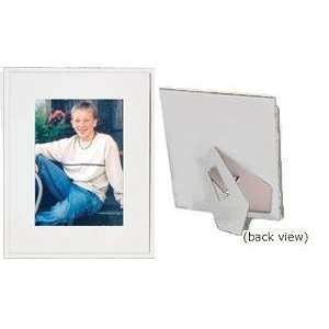   STURDY EASEL soft white photo frame sold in 25s   5x7