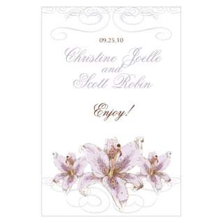 40cts Wedding Personalized / Customized Wine Or Champagne Bottle Label 
