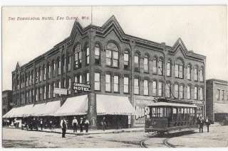 Wisconsin, WI, Eau Claire, Commercial Hotel & Trolley  