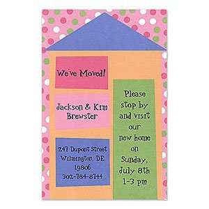  Around the House Invitation Moving Stationery Health 