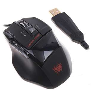   Buttons 2000 DPI Wired Optical USB Gaming Mouse Music Control Mice