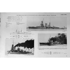   1953 54 Ships Cruiser Ning Hai Ping China Kaing Chen: Home & Kitchen