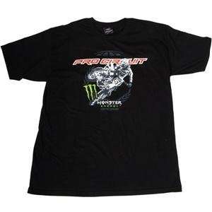  Pro Circuit Monster Whipper T Shirt   Medium/Black 
