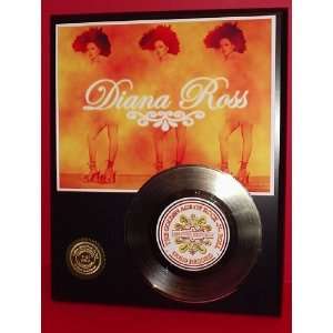  Diana Ross 24kt Gold Record LTD Edition Display ***FREE 