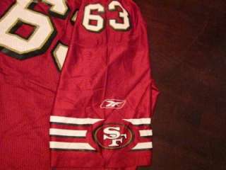   Custom Austin San Francisco 49ers #63 NFL Football Jersey Sz M  